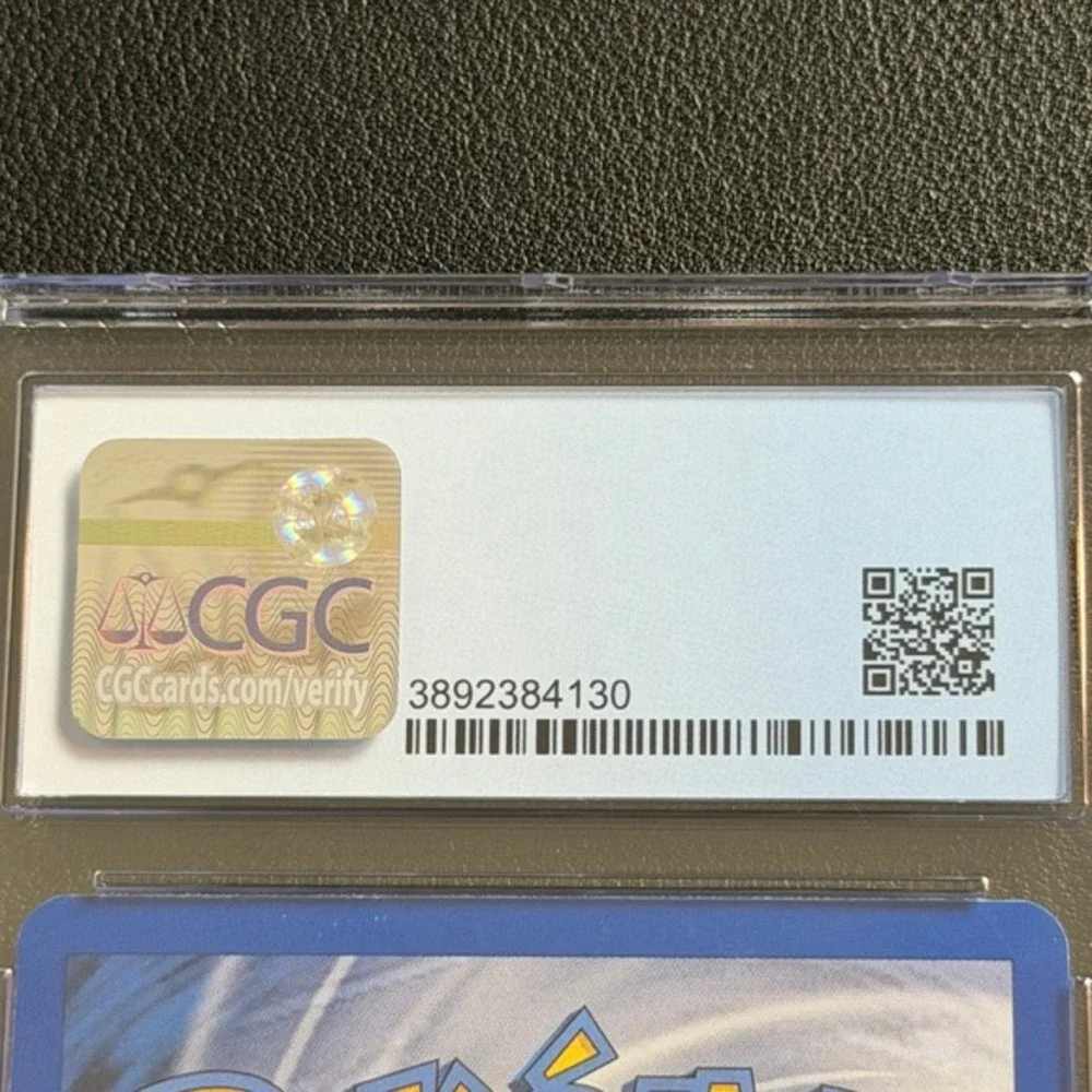 Pokemon Brock's Geodude 1st Edition 68/132 Fighting Energy CGC 8.5 Gym Challenge